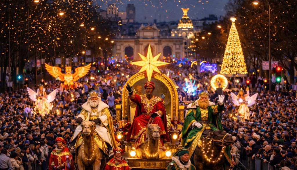 Cabalgata de Reyes Magos en Madrid 2026: Guía Completa de Horarios y Recorrido.