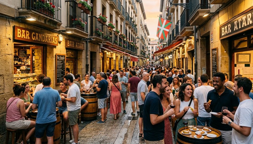 Ruta de Pintxos por San Sebastián: Cómo disfrutar de la Parte Vieja (sin cargar con tus maletas)