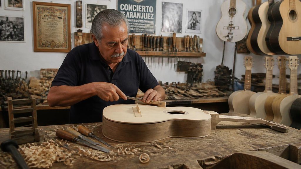 Taller artesanal de Guitarras