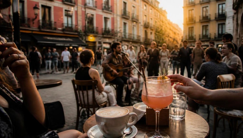Ocio en Chueca: 7 Citas Clave de Tardeo, Coctelería de Vanguardia, Conciertos Acústicos y Cafés de Autor.